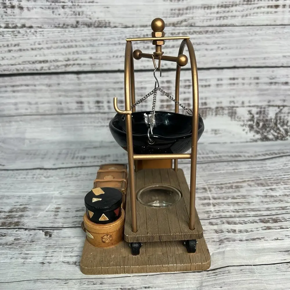 Yankee Candle Hanging Wax Warmer‎ Hotel Luggage Cart Vacation T/B H/B 1090199